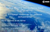 Space Passive Components Days Day/No Topic... · • Proposing an update of the ECSS-Q-ST-30-11C Rev 1 (ESA, 2011)“ Space Product Assurance, Derating- EEE Components” • Opening
