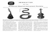 American Musical Instrument Society - amis.org · left, Harp-lute guitar, Harley, early 19th century, Collection of Musical Instruments of Dorothy and Robert Rosenbaum, Scarsdale,