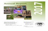 2017 annual report - medinacountyparks.com · Creek Retreat. May Eco Arts Chalk Fest takes place at Susan Hambley Nature Center ... the Medina County Fall Foliage Tour, draws 7,100