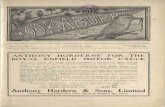 Anthony Hordern & Sons, Lim ited - University of Sydneysydney.edu.au/arms/archives/kookaburra 1916 November Vol IX No 2.pdf · ANTHONY HORDERNS’ FOR THE ROYAL ENFIELD MOTOR CYCLE