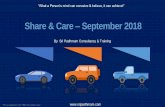 Share & Care September 2018 - sripadhmam.comsripadhmam.com/wp-content/uploads/2018/09/Share-and-Care-Septem… · Royal Enfield Team, Oragadam, Chennai ... Program Objectives To familiarize