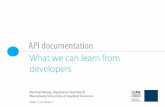 PowerPoint-Präsentationtechnicalcommunicationuk.com/wp/wp-content/uploads/2017/10/... · POSTMAN AUTHENTICATION pARAMETERS METADATA HTTP STATUS CODES TIMEOUTS HOW TO USE THE API