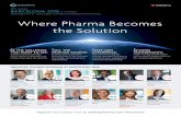 Where Pharma Becomes the Solution - ulrich-betz.de for Pharma Brochure.pdf · Arnaud Lefevre Head of Operations, Northern Europe UCB ... Lars U. Diemer Chief Executive Officer Agnitio