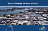 CBD Experience Survey – May 2017 - City of Bunbury … Experience Survey.pdf · experience in the CBD at all ... Bunbury residents mostly visit in the afternoon and 23% of Bunbury