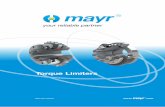 Torque Limiters - mayr.com€¦ · No overload protection means a high risk of damage Perfect overload protection with EAS®-clutches Situation EAS ...