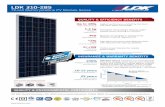 lDK 310-285 - LDK Solar Co 310-285 72-cell Multicrystalline PV Module Series 100% PERFORMANCE 90% 94% 97% 80% 0 5 10 15 20 25 YEARS lDK solar value offer lDK solar Professional offer