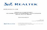 Realtek RTL8201N DataSheet 1realtek.info/pdf/RTL8201N_1-1.pdf · Physical Coding Sublayer (PCS), Physical Medium Attachment (PMA), Twisted Pair Physical Medium Dependent Sublayer