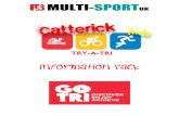 GO TRI Catterick - WordPress.com · race information Congratulations on entering the GO TRI Catterick Kids Triathlon 2017. We would like to wish you the very best of luck with your