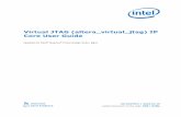 Virtual JTAG Megafuntion User Guide - intel.com · Latest document on the web: PDF | HTML. Contents Altera Virtual JTAG ... JTAG connection to transmit collected test data to the