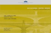 OCCASIONAL PAPER SERIES - ecb.europa.eu · OCCASIONAL PAPER SERIES NO 129 / SEPTEMBER 2011 by Ludger Schuknecht, Philippe Moutot, ... political discretion at each stage of the process.
