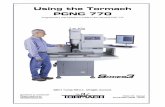 Using the Tormach PCNC 770 - New Jersey Institute …kepler3.njit.edu/Model Shop/Metal Shop/Tormach Personal CNC 770... · Using the Tormach PCNC 770 . Programmer’s and Operator’s