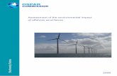 Assessment of the environmental impact of offshore wind …qsr2010.ospar.org/.../p00385_Wind-farms_assessment_final.pdf · OSPAR Commission, 2008: Assessment of the environmental
