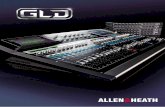 ALLEN&HEATH€¦ · Theatre users will take advantage of recallable custom Cue Lists, plus Embedded Scene Recalls and Scene Crossfades for complete automation. Premium sound springs