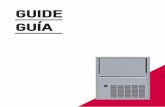 GUIDE GUÍA - ICE TECH ICE · 1 ENGLISH GUIDE 2.1. Configuration of the electronic board (DIP sw1 – sw2) VALUE Nº DIP (SW1) MANUFACTURING TIME Manufacturing time (tf) (min) MICRO