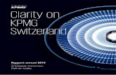 Clarity on KPMG Switzerland - US · 4 Audit 6 Conseil juridique et fiscal ... aux entreprises a enregistré une légère hausse par rapport au résultat record de l’exercice précédent.