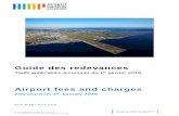 Guide des redevances Airport fees and charges · Société Aéroport Marseille Provence T > +33 (0) 820 011 414 / F > +33 (0)4 42 14 27 24 Guide des redevances Tarifs applicables