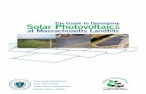 The Guide to Developing Solar Photovoltaics .The Guide to Developing Solar Photovoltaics at Massachusetts