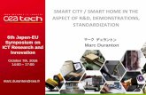 SMART CITY / SMART HOME IN THE ASPECT OF … · Smart Cities Smart Spaces Smart Shopping … AN ENABLER FOR SMART SOCIETY MANY OPPORTUNITIES AND CHALLENGES Applications Smart Nodes