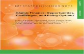 Islamic Finance: Opportunities, Challenges, and Policy Optionsifso-asso.com/wp-content/uploads/2013/06/sdn1505.pdf · ISLAMIC FINANCE 2 INTERNATIONAL MONETARY FUND INTERNATIONAL MONETARY
