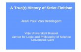 Jean Paul Van Bendegem - Universität Hamburg · Logique et Analyse , 1994. Graham PRIEST: “Inconsistent Models of Arithmetic I: ... Jean Paul VAN BENDEGEM: “Finitism in Geometry”.