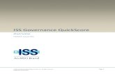 ISS Governance QuickScore - Institutional … · ISS Governance QuickScore Factor Criteria ... What is the independent status of the audit committee members?.....17 33. Are there