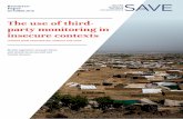 The use of third- party monitoring in insecure contexts€¦ · 3 the use of third-party monitoring in insecure contexts: lessons from afghanistan, somalia and syria table of contents