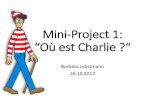 Mini-Project 1: Où est Charlieproginsc.epfl.ch/ · Outline •Administrative •Information/Starting point •Submission and Groups •Submission Server and Tokens •Project •Goal