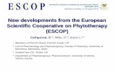 New developments from the European Scientific …escop.com/wp-content/uploads/2015/06/2014-08-Brisbane-WOCMAP... · France Association Française pour le Médicament de Phytothérapie
