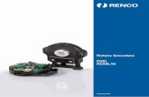 Rotary Encoders R35i / RCML15 · The RENCO R35i is an incremental rotary encoder without integral bearing and with optical scanning. Its special properties are its compact design