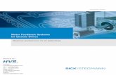 Motor Feedback Systems for Electric Drives - … Stegmann/Motor-Feedback... · Motor Feedback Systems for Electric Drives Maximum performance for all applications InDuStry GuIDE Siège