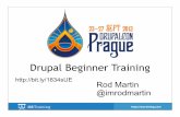Drupal Beginner Training · Drupal • What? A Content Management System with over 22,000 add-on features. What is a Content Management System (CMS)? a software application that makes
