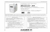 Instructions for MASCOT FT - …media.blueridgecompany.com/documents/Mascot_FT Floor Combi Inst… · Installation and Operation Instructions Document 1320 H2373000-WARNING If the