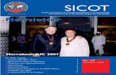 Newsletterlhcnews.sicot.org/resources/File/Newsletter/NL107.pdf · Newsletter SICOT SOCIÉTÉ INTERNATIONALE de CHIRURGIE ORTHOPÉDIQUE et deTRAUMATOLOGIE THE INTERNATIONAL SOCIETY