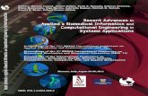 RECENT ADVANCES in APPLIED - WSEAS · RECENT ADVANCES in APPLIED & BIOMEDICAL INFORMATICS and COMPUTATIONAL ENGINEERING in SYSTEMS APPLICATIONS ... Guy Pujolle, FRANCE Michel Riguidel,