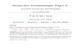 Deutscher Terminologie-Tag e.V. - termnet.org 07.pdf · de l'enseignement de la technologie par les formateurs de traducteurs n'est-elle qu'une mesure temporaire, devant disparaître