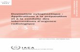 Dosimétrie cytogénétique : Applications à la préparation€¦ · Dosimétrie cytogénétique : Applications à la préparation ... domaine de la dosimétrie biologique cytogénétique
