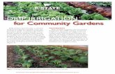 DRIP IRRIGATION or Community Gardensf - KSRE … · Drip Irrigation for Community Gardens 2. Kansas State niversity Agricultural periment Station and Cooperative tension Service.