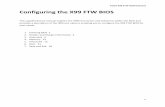 Configuring the X99 FTW BIOS - EVGA - Intelligent … · EVGA X99 FTW Motherboard 1 Configuring the X99 FTW BIOS This supplementary manual explains the different menus and selections