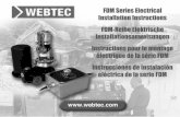 FDM Series Electrical Installation Instructions FDM .FDM Series Electrical Installation Instructions.