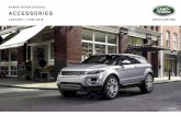 RANGE ROVER EVOQUE ACCESESSORI - Land … · To help you add your own individual stamp to your Land Rover, we’ve created accessories that let you tailor your vehicle to your own