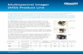 Multispectral Imager (MSI) Product Line · The sMSI camera simultaneously acquires three spectral images of the same scene. sMSI serves as a compact, lightweight and low power sensor