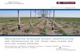 DENTIFICATION AND LAINS AND OLLING - TWRItwri.tamu.edu/reports/2013/tr451.pdf · groundwater nitrogen source identification and remediation in the texas high plains and rolling plains