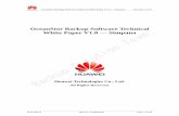 OceanStor Backup Software Technical White Paper V1.0 Simpana · OceanStor Backup Software Technical White Paper V1.0 —Simpana Confidentiality: 2012-08-16 Huawei Confidential Page