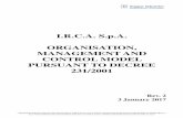 I.R.C.A. S.p.A. ORGANISATION, MANAGEMENT AND … · 1.7 Guidelines issued by Confindustria, used as a basis for the Model prepared by IRCA 1.8 Summary schedule of identified offences