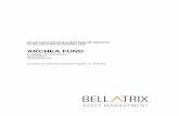 Bellatrix Archea 151231 Rapport annuel-EN · The following documents are made available to the public: - the SICAV's issue prospectus and Articles of Association, ... The redemption