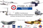 MAWA Conference French experience in implementing …€¦ · French experience in implementing a military airworthiness regulation ... 07.2011 Direction de la Sécurité Aéronautique
