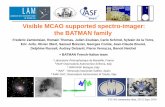Visible MCAO supported spectro-imager: the BATMAN …€¦ · + BATMAN French-Italian team 1 Laboratoire d'Astrophysique de Marseille, France 2 INAF Osservatorio Astronomico di Brera,
