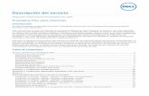 Descripción del servicio - Dell United Statesi.dell.com/sites/doccontent/legal/service-descriptions/es/... · Planificación de la revisión de la preparación del sitio e implementación: