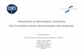 Introduction to Bioinorganic   · Laboratoire de Chimie Biomimétique des Métaux de Transition