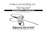 Direct Soil EC Meter - Spectrum Technologiesw_CE)1.pdf · 3 Congratulations on the purchase of your FieldScout Direct Soil EC Meter. This instrument has been spe-cifically designed